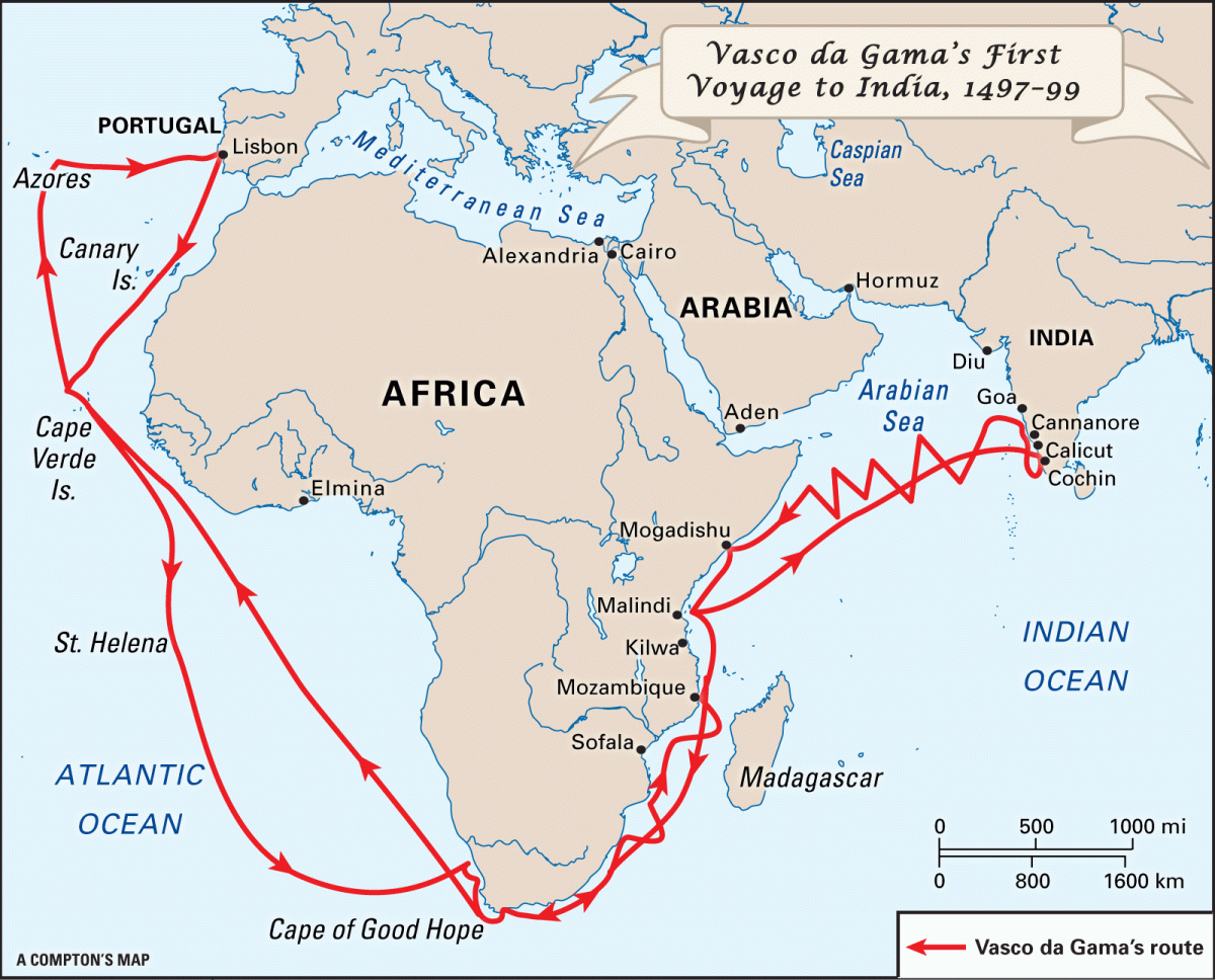 Age of Discovery: Vasco da Gama discovers an unimagined world